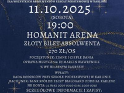 Plakat- Bal Absolwenta