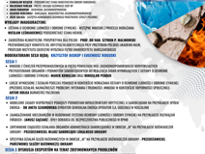 Plakat konferencji w Karlinie