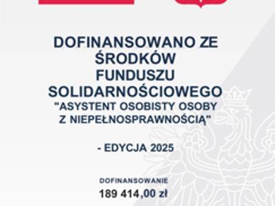 Plakat z informacją o doginansowaniu