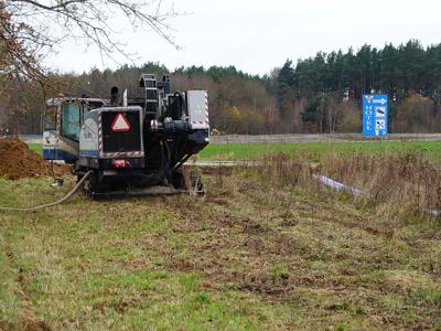 Prace budowlane na strefie przemysłowej Karlinko