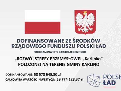 Plansza z logotypami inwestycji