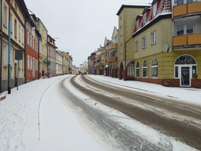 Zimowe drogi w Gminie Karlino