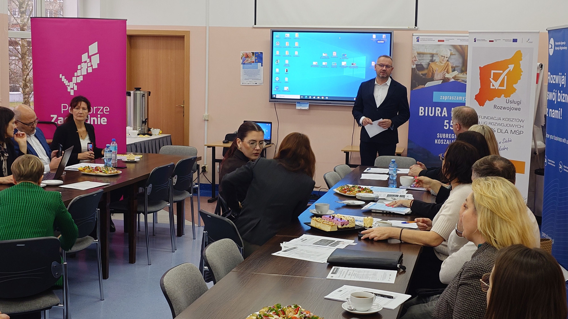 Spotkanie z przedsiebiorcami w Karlinie