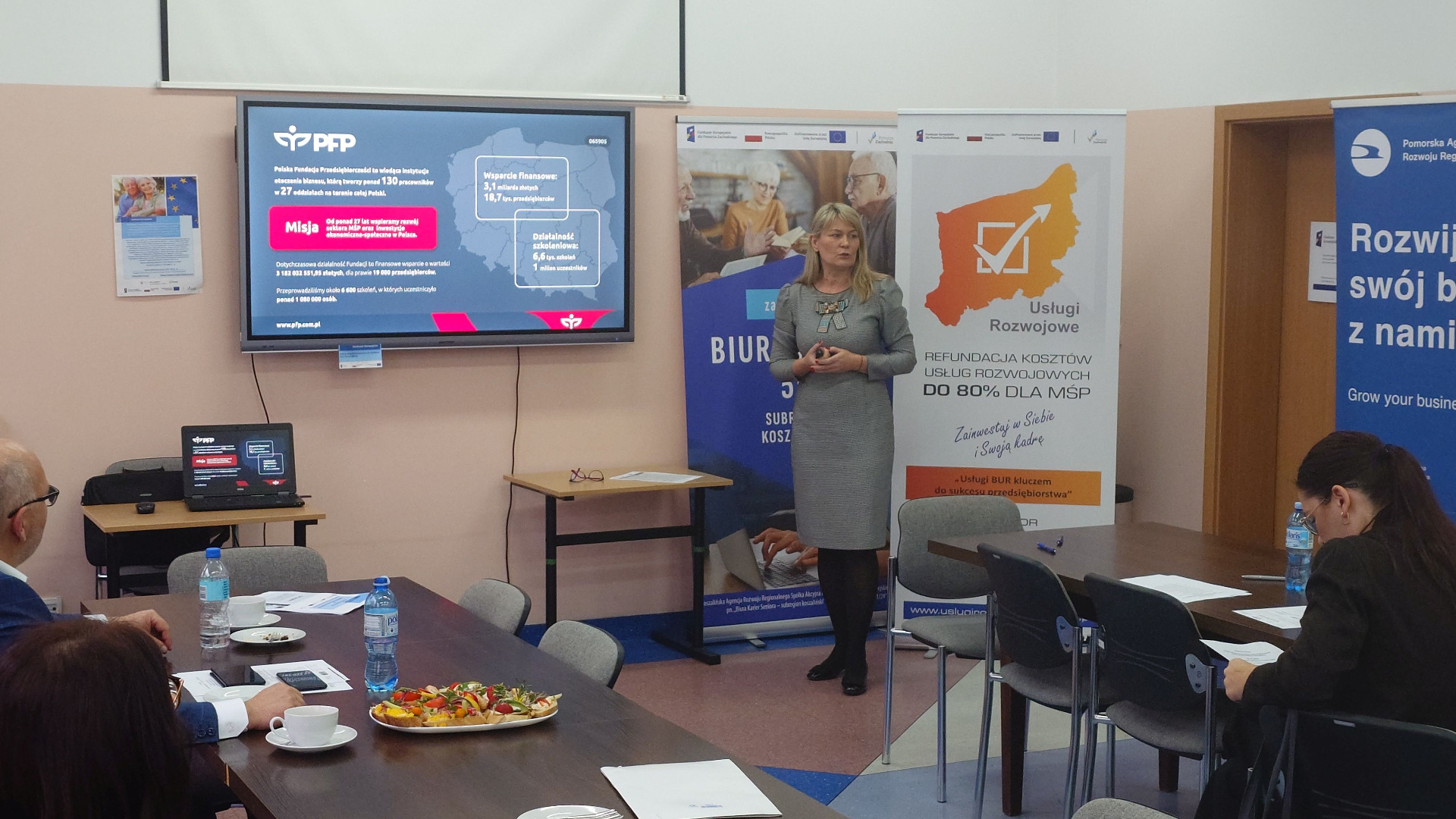 Spotkanie z przedsiebiorcami w Karlinie