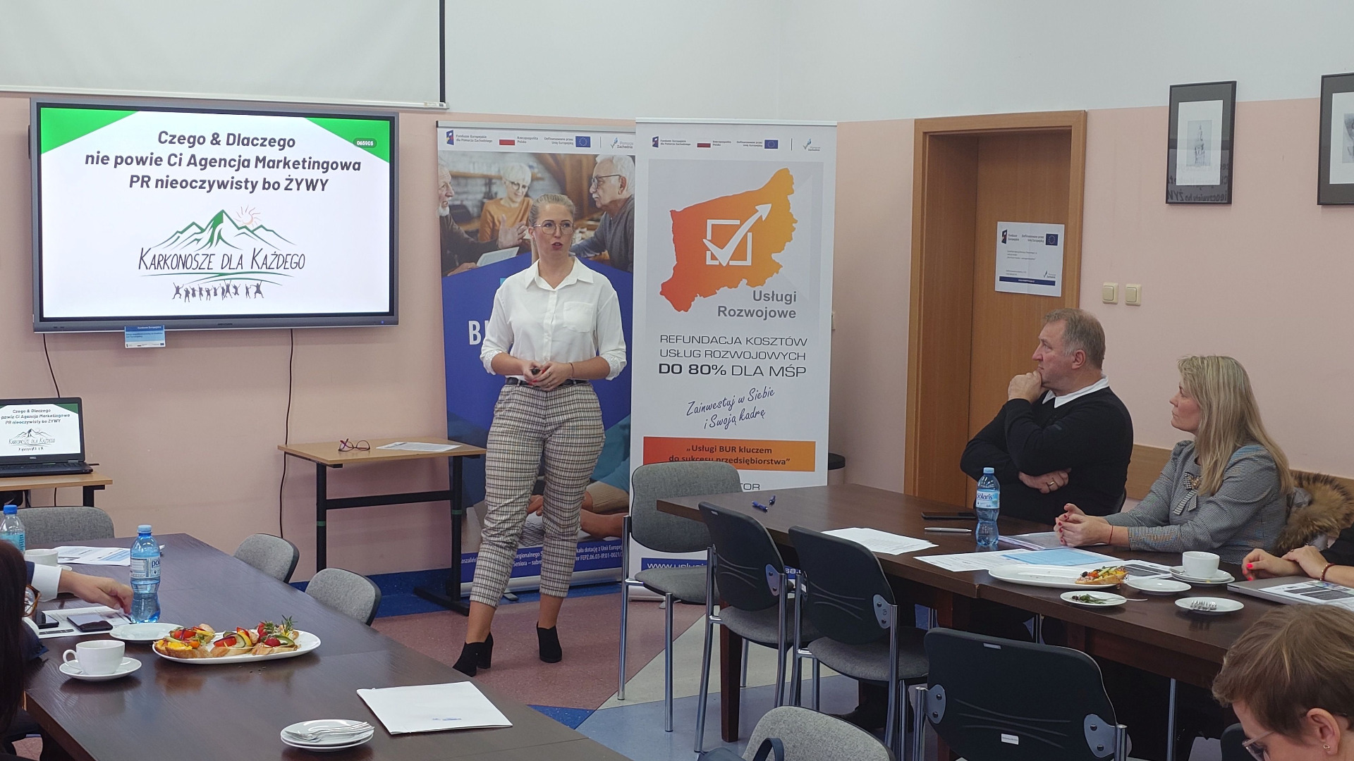 Spotkanie z przedsiebiorcami w Karlinie