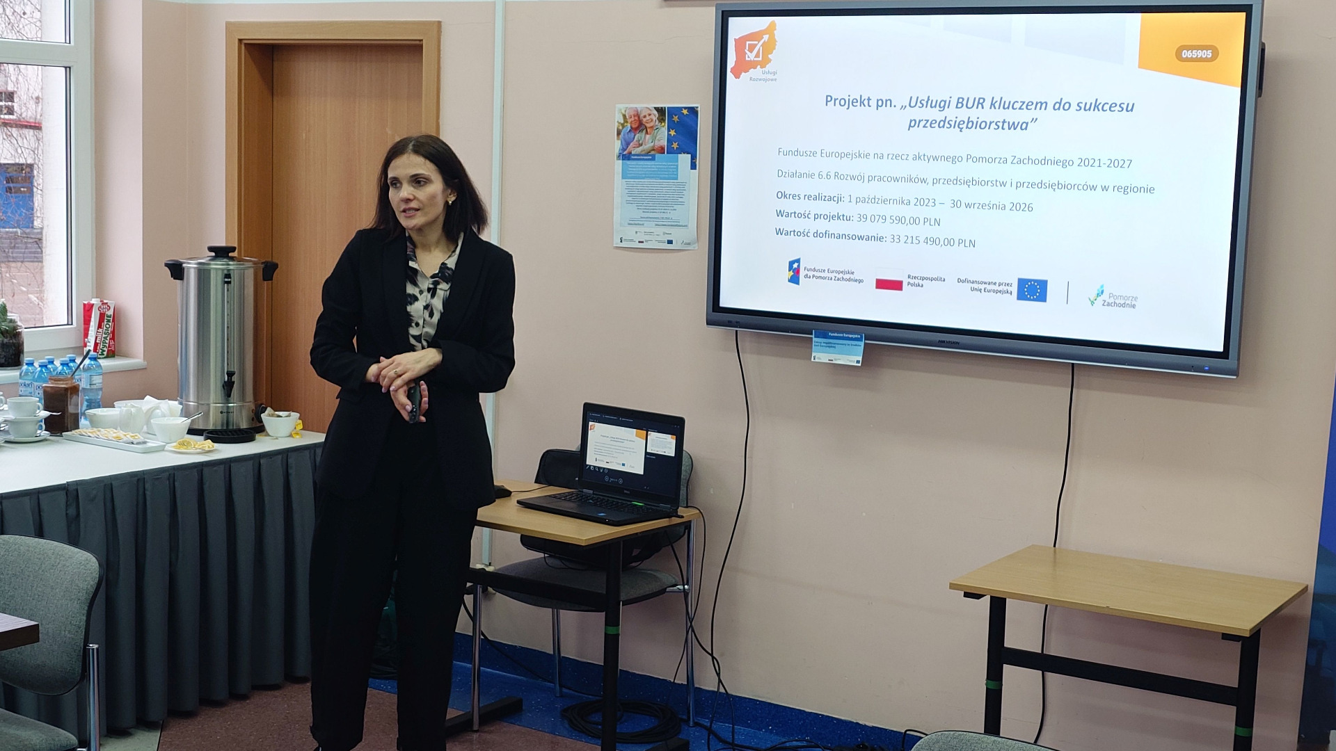 Spotkanie z przedsiebiorcami w Karlinie