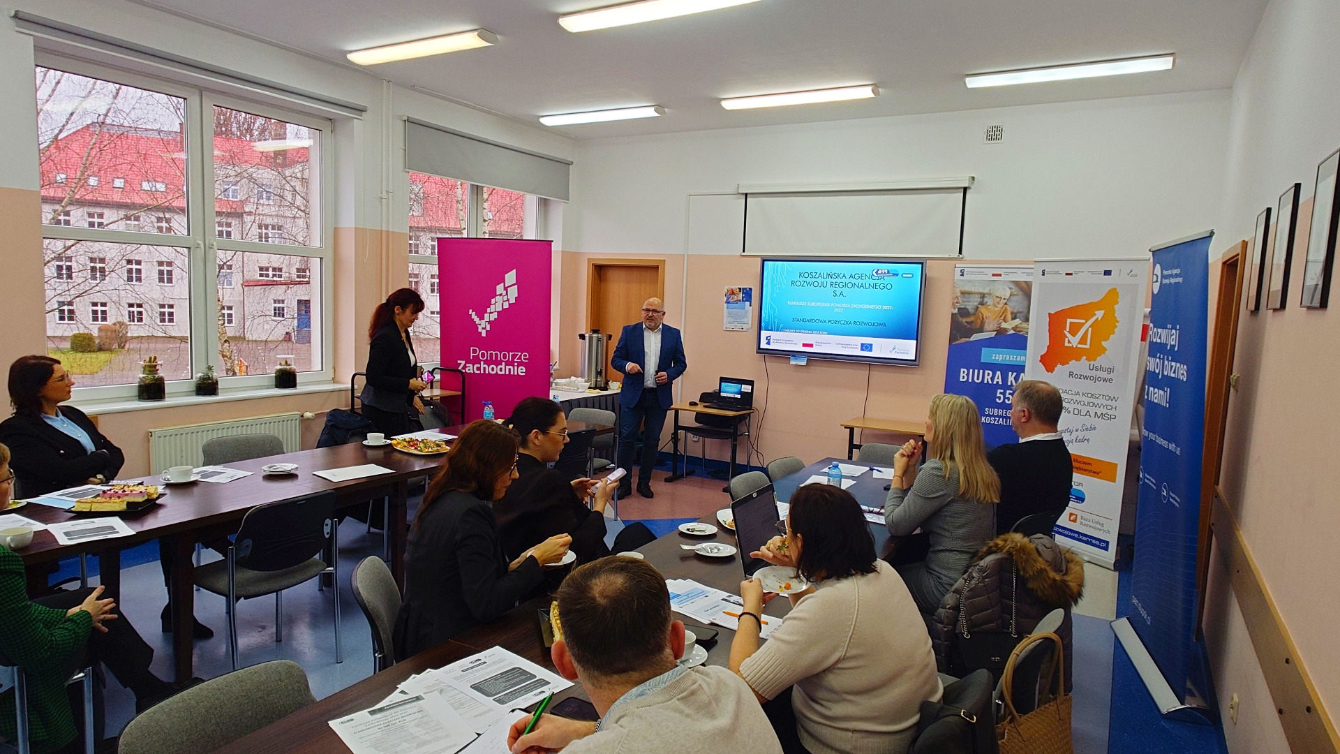 Spotkanie z przedsiebiorcami w Karlinie