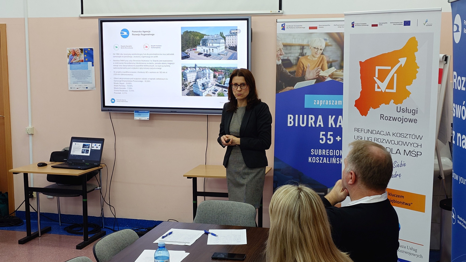 Spotkanie z przedsiebiorcami w Karlinie