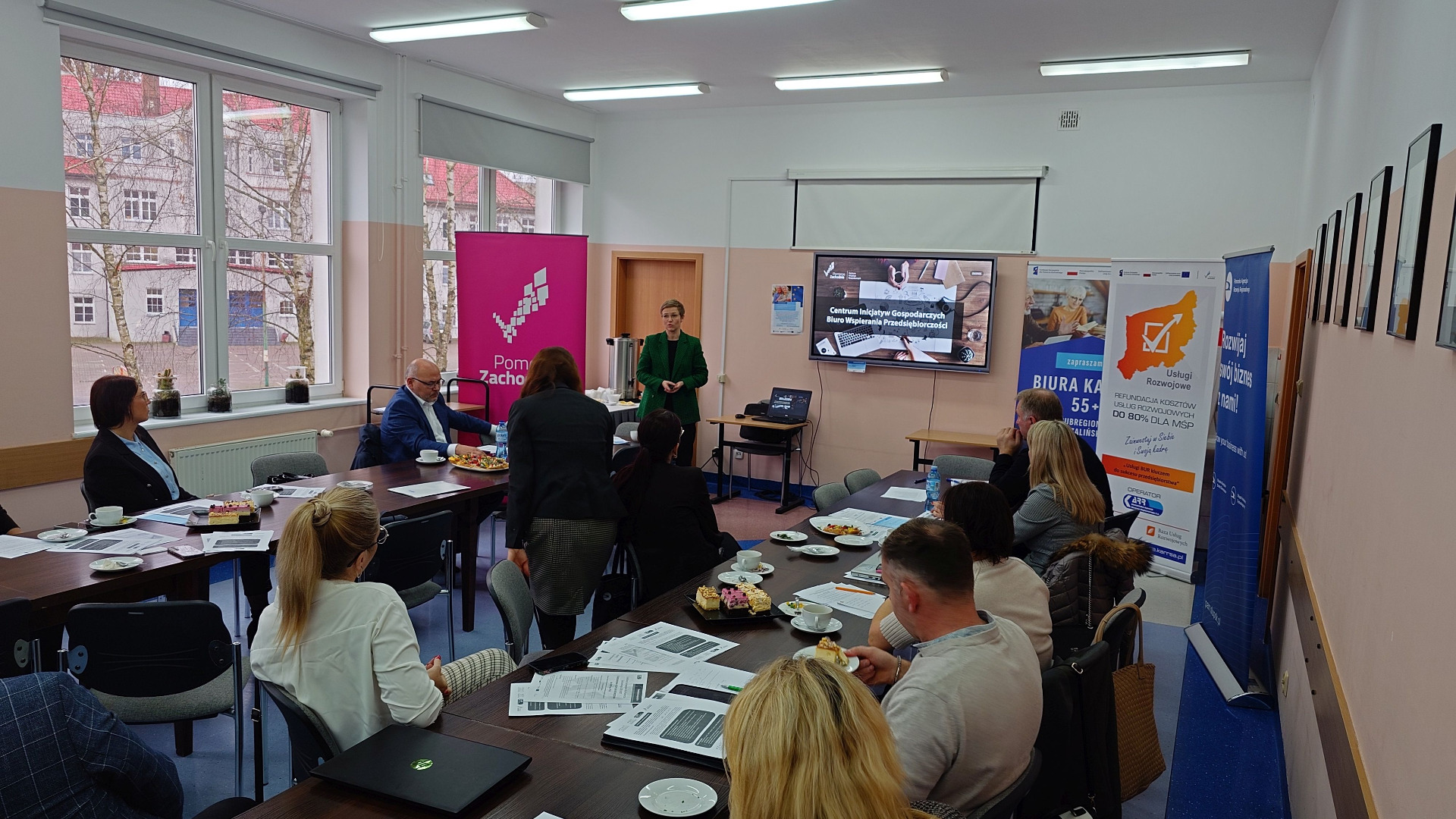 Spotkanie z przedsiebiorcami w Karlinie