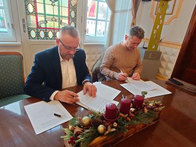 podpisanie umowy mała retencja