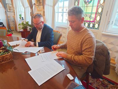 podpisanie umowy mała retencja