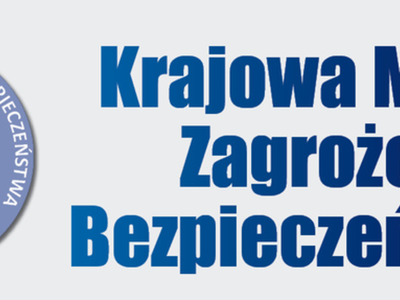 Baner Krajowej mapy Zagrożeń