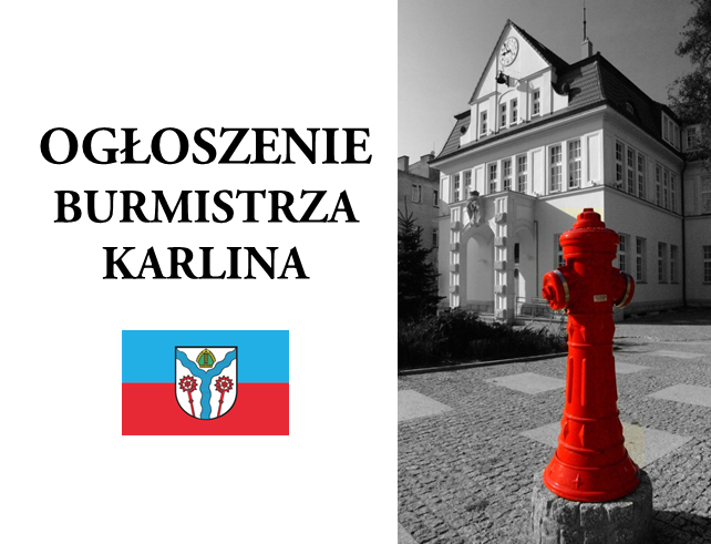 grafika z napisem ogłoszenie