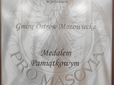 Medal Pamiątkowy ProMasovia