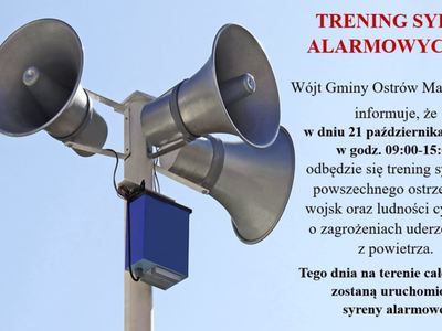 Trening syren alarmowych