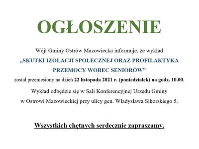 Ogłoszenie