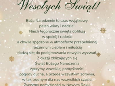 Wesołych świąt!