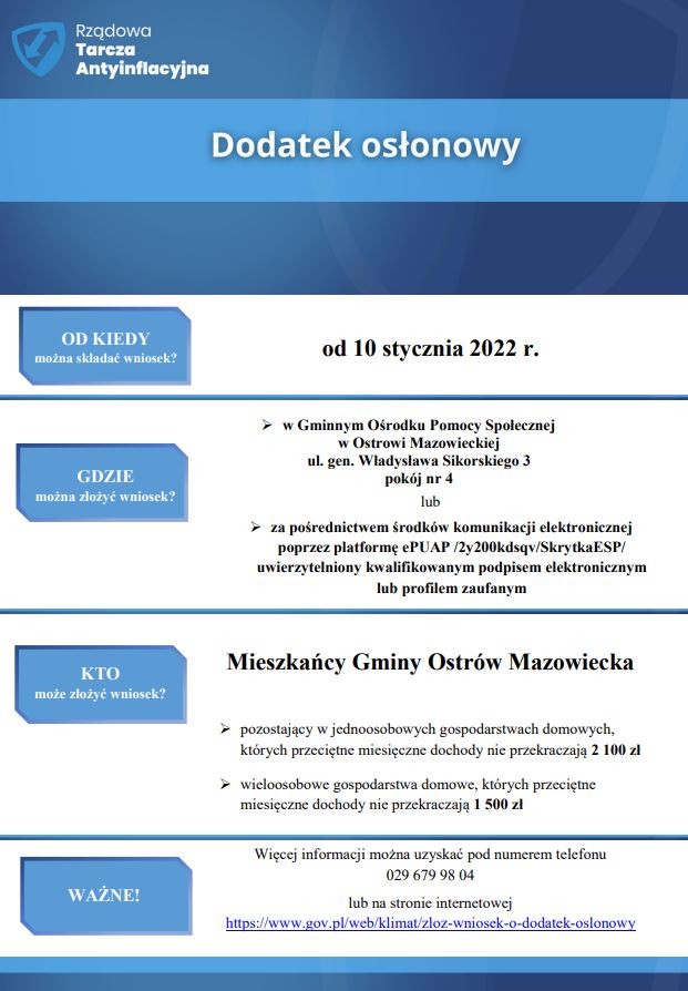 Dodatek osłonowy