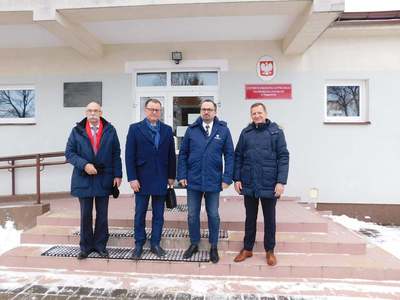 Wizyta Wiceministra Infrastruktury Marcina Horały