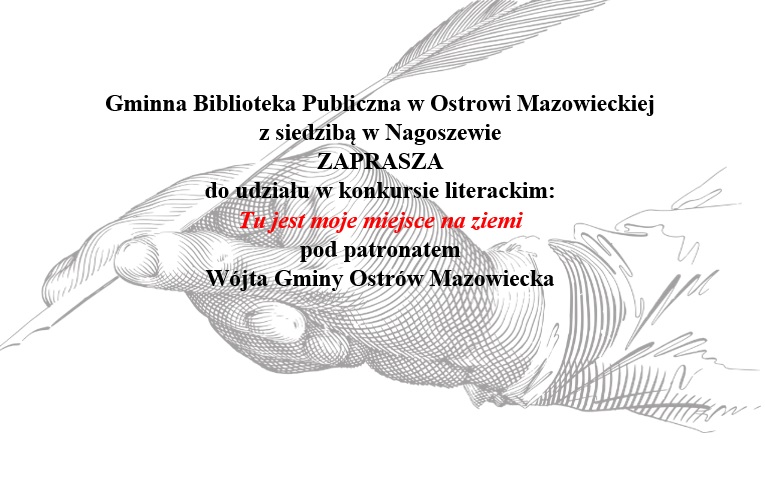 "Tu jest moje miejsce na ziemi" - konkurs literacki