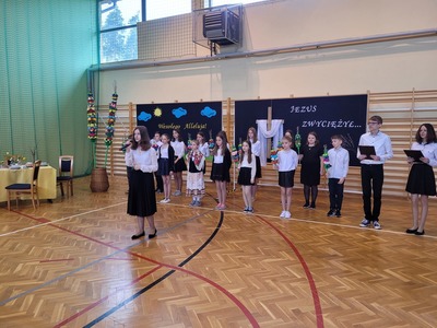 Poranek Wielkanocny w Publicznej Szkole Podstawowej w Dybkach