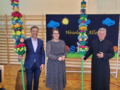 Poranek Wielkanocny w Publicznej Szkole Podstawowej w Dybkach