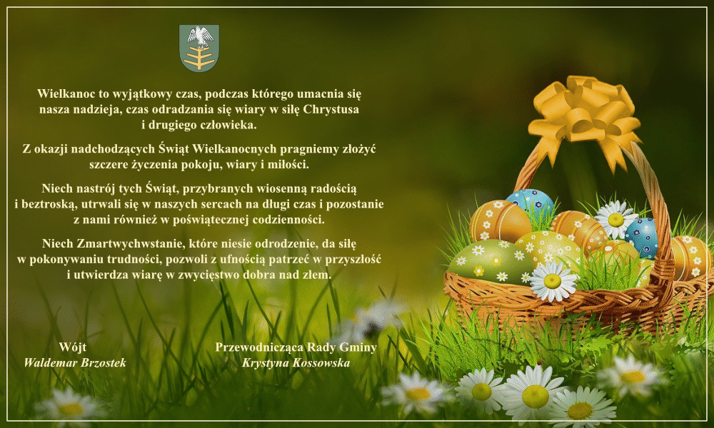 Wesołych Świąt Wielkanocnych!