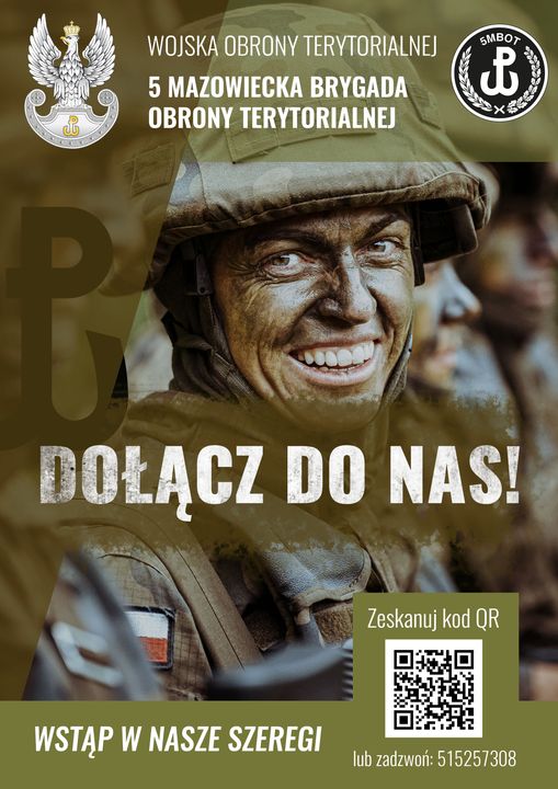 Kampania rekrutacyjna do 5 Mazowieckiej Brygady Obrony Terytorialnej