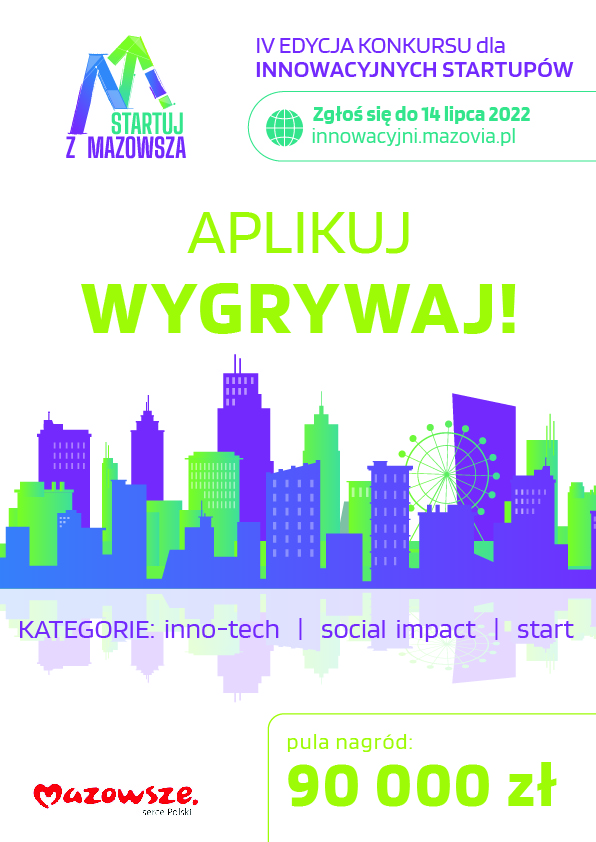 IV edycja konkursu Startuj z Mazowsza