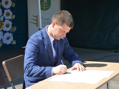 Uroczystość wmurowania aktu erekcyjnego