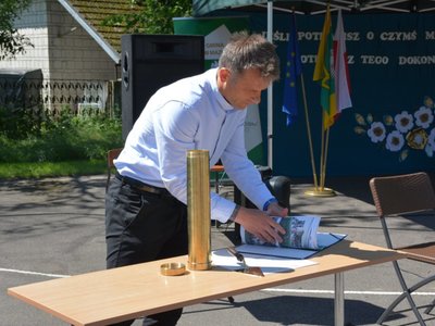 Uroczystość wmurowania aktu erekcyjnego