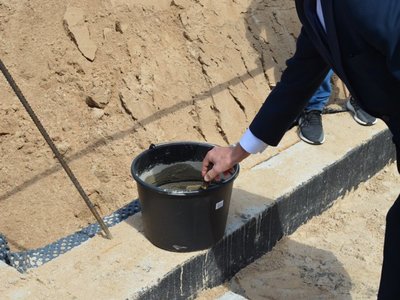Uroczystość wmurowania aktu erekcyjnego