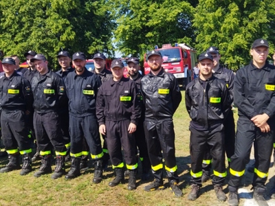 Gminne zawody sportowo-pożarnicze  o Puchar Wójta Gminy Ostrów Mazowiecka