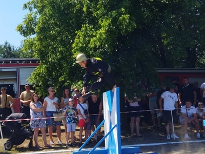 Gminne zawody sportowo-pożarnicze  o Puchar Wójta Gminy Ostrów Mazowiecka