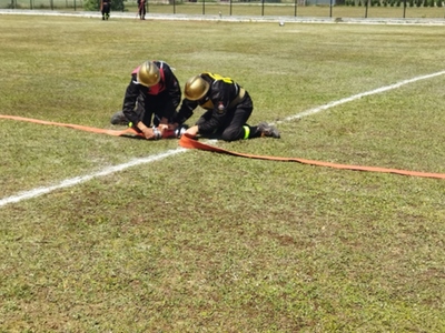 Gminne zawody sportowo-pożarnicze  o Puchar Wójta Gminy Ostrów Mazowiecka