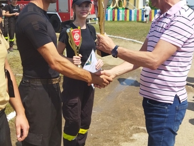 Gminne zawody sportowo-pożarnicze  o Puchar Wójta Gminy Ostrów Mazowiecka