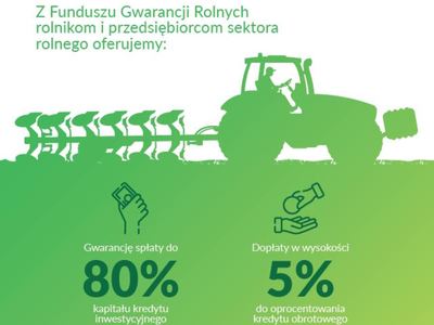 Poziom dopłat do oprocentowania kredytów obrotowych z gwarancją FGR do 5 %