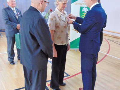 Złote Gody, czyli Jubileusz 50-lecia pożycia małżeńskiego w Gminie Ostrów Mazowiecka   