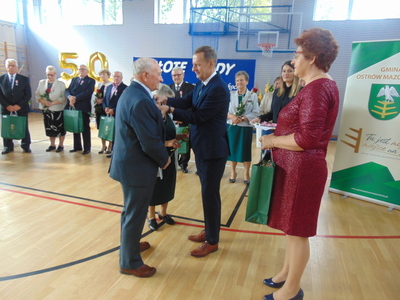 Złote Gody, czyli Jubileusz 50-lecia pożycia małżeńskiego w Gminie Ostrów Mazowiecka   