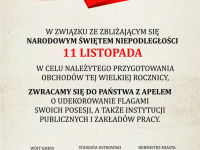 11 listopada 2022 r. - Obchody Narodowego Święta Niepodległości