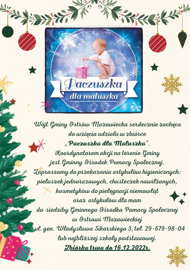Paczuszka dla Maluszka!