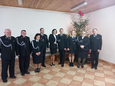 Gminne Spotkanie Opłatkowe Strażaków OSP