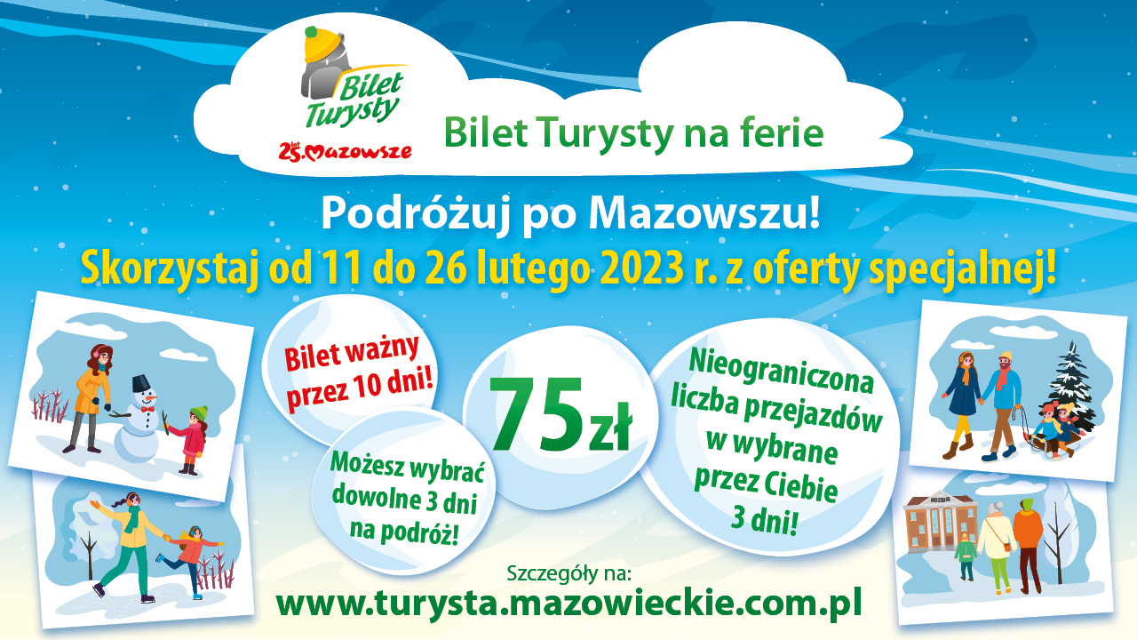 Bilet turysty na ferie