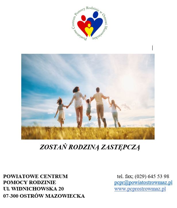 Zostań rodziną zastępczą