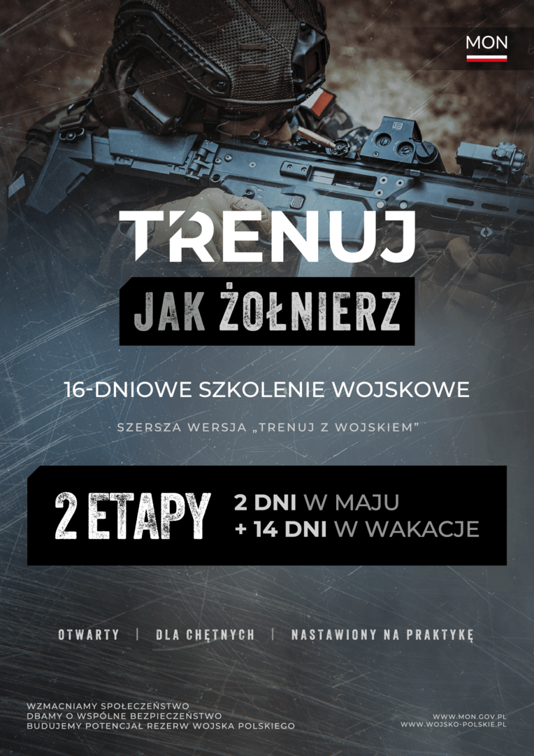 Projekt "Trenuj jak żołnierz"