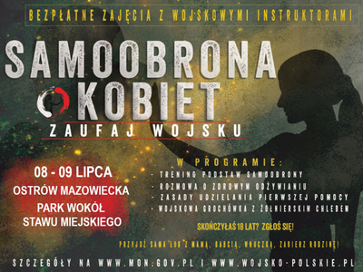 „Samoobrona kobiet – zaufaj wojsku”