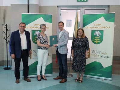 Kolejne inwestycje drogowe na terenie Gminy Ostrów Mazowiecka