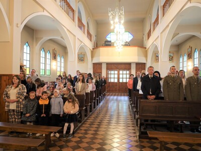 Uroczystość odsłonięcia Pomnika w Kozikach