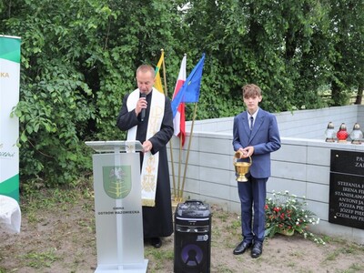 Uroczystość odsłonięcia Pomnika w Kozikach