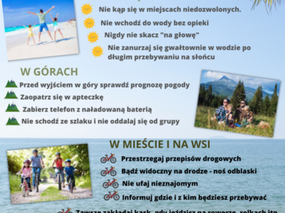 Bezpieczne wakacje 2023